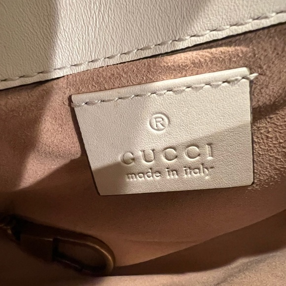 GG MARMONT LEATHER SUPER MINI BAG - Picture 8 of 10